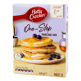贝蒂妙厨煎饼粉440g进口Betty Crocker Pancake Mix 松饼预拌粉