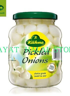 德国冠利鸡尾洋葱罐头330g 意大利面 西餐配菜泡菜pickled onions