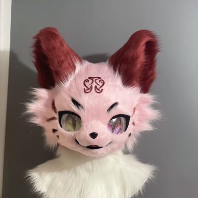Fursuit日系兽装头套COS成品