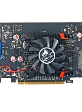 2手铭瑄七彩虹GT610 GT620 技嘉1G 2G D3低功耗 亮机显卡HDMI