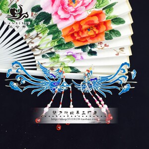 戏曲点翠头面/点翠经典款小小凤定制