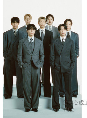 韩国男团BTS防弹少年团海报金泰亨朴智旻田柾国金硕珍周边墙贴画