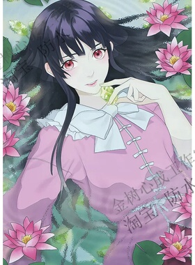 东方Project海报二次元墙贴画宿舍卧室装饰画幻想乡动漫贴纸定制