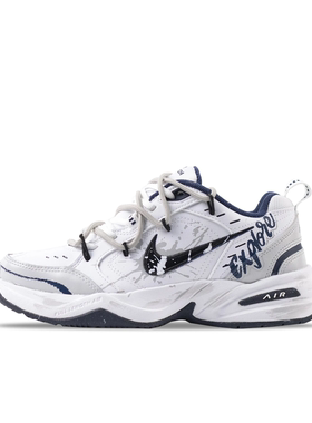 迷途定制球鞋 Nike Air Monarch 4 浪迹探索 低帮老爹鞋男女同款