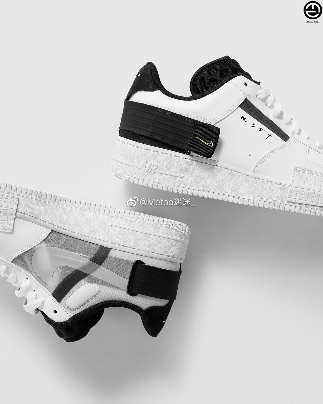 nike/耐克 af1-type n.354男子解构魔术贴空军一号 at7859 cq2344