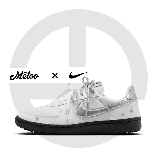 迷途定制球鞋 Nike Field General 银闪星坠miu系双鞋带经典板鞋