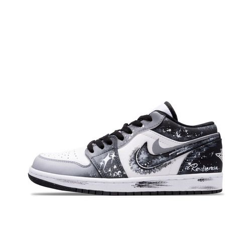 迷途定制球鞋 Jordan Air Jordan 1 皮革 星野秘宇 低帮 篮球鞋