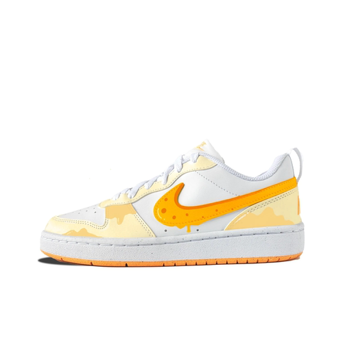 迷途定制球鞋 Nike Court Borough 芝士奶酪 低帮板鞋