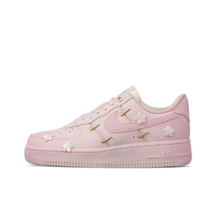 迷途定制球鞋 Nike Air Force 1 樱花之恋 低帮 板鞋