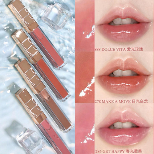 Nars粉金管镜面唇釉278286888