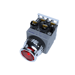 凯昆KACON Φ25/30mm指示灯按钮开关按压式B25/30系列自复位