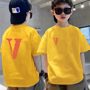 男童短袖t恤夏季薄2024新款儿童夏装半袖上衣男孩韩版夏款上衣潮T