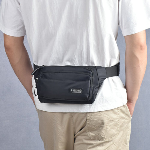 户外运动多隔层腰包可腰挂可胸挎
