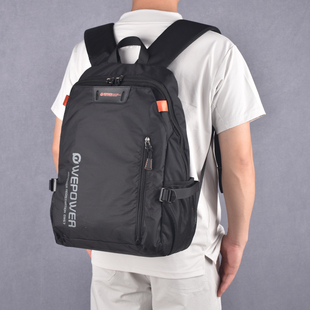 新款男士通勤大学生双肩包牛津布大容量百搭商务旅行时尚休闲背包