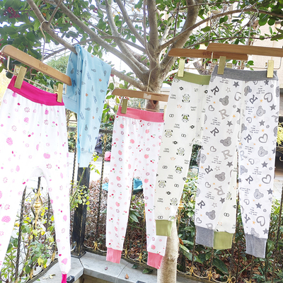 贝哆哈儿童秋裤冬季保暖棉毛裤男童女童长裤中大童内穿保暖裤睡裤