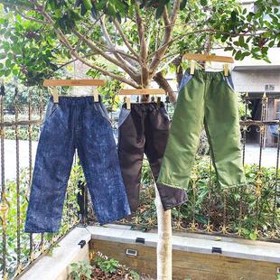 秋冬款 长裤 保暖中小童男童户外保暖裤 直筒裤 童裤 贝哆哈儿童棉裤