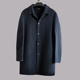大衣秋冬中长款 贝哆哈男士 双面呢男式 轻奢商务羊毛风衣呢子外套