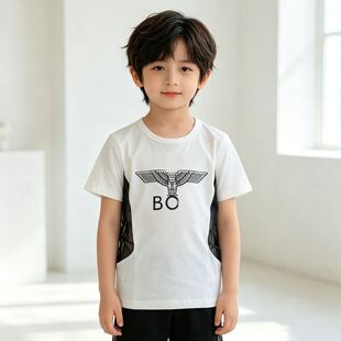 贝哆哈儿童短袖T恤夏季网纱男童女童圆领套头衫汗衫微瑕疵 3件装