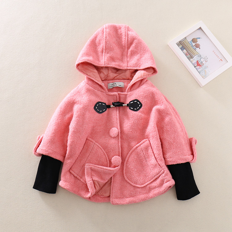 Manteau pour fille en laine - Ref 2162319 Image 1