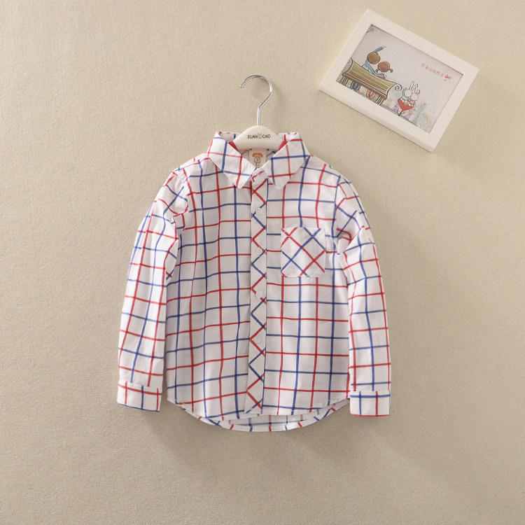 Chemise garcon à manche longue - Ref 2074737 Image 1