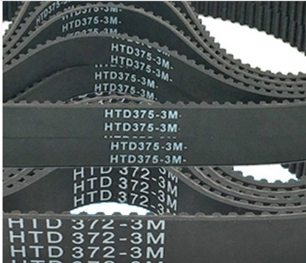 齿形同步皮带橡胶HTD375-3M-11MM   HTD372-3M HTD2384-3M  381