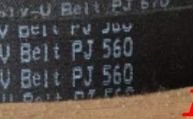 多沟楔带PK6峰 PL1180 7PJ1016 1060 1092 1105 1110 1123 1130