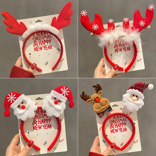 圣诞节发箍儿童发饰发夹节日礼物