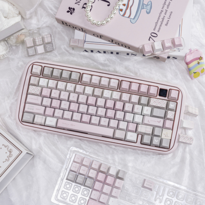 少女乌托邦PBT键帽五面热升华DIY适配MADE68 HI75 EZ63 WOOTING60