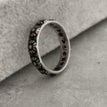 Cross Flower Tail Ring
