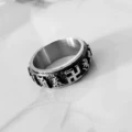 Six-Character Mantra Rotating Ring