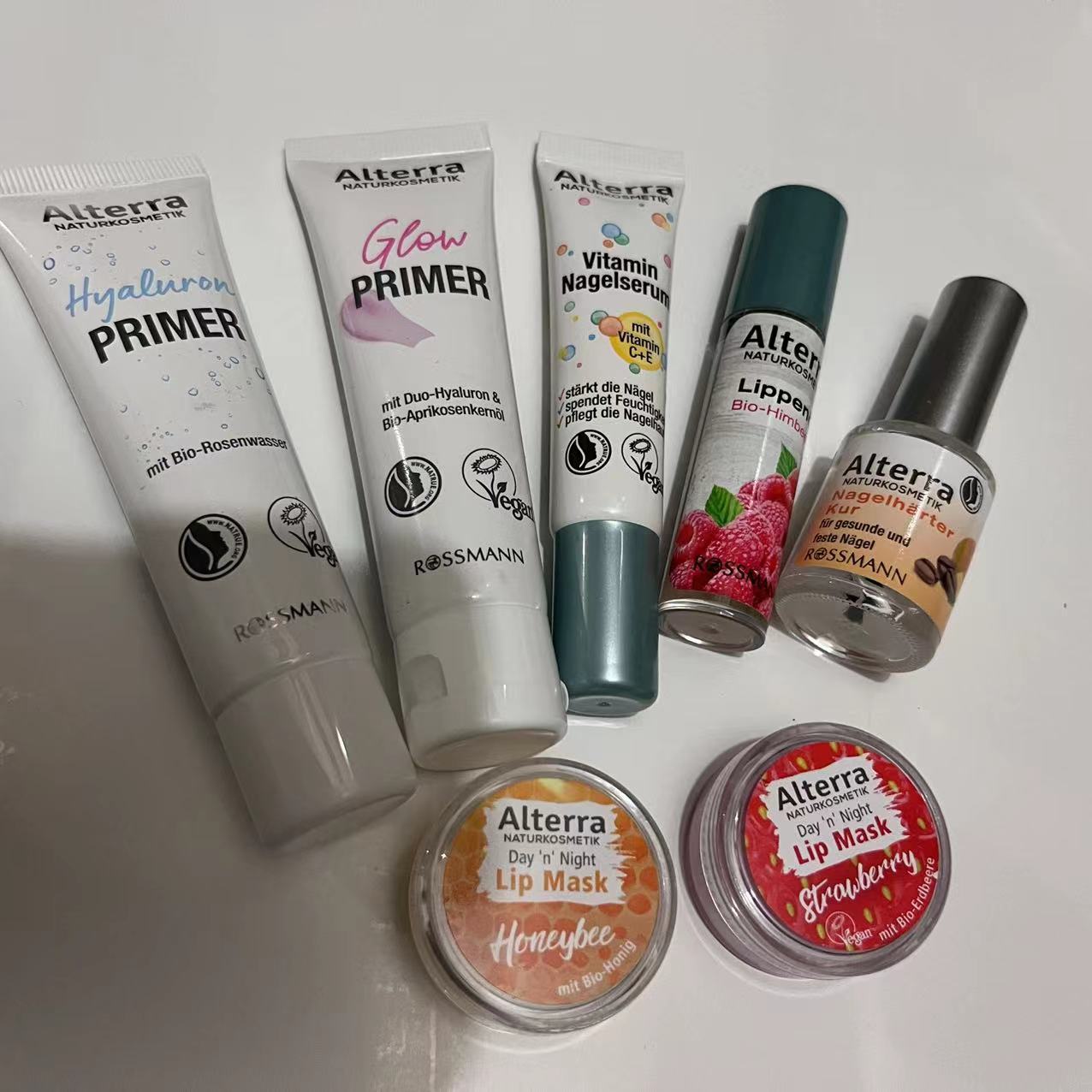 Alterra NATURKOSMETIK有机妆前乳Primer唇油Lippenöl 唇膜