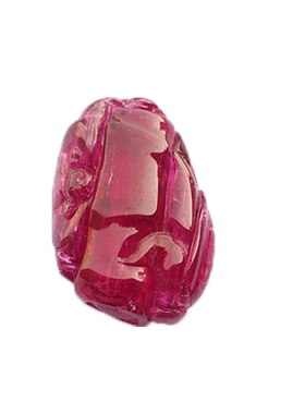 碧雅红吊坠一图鸽血红典藏宝石