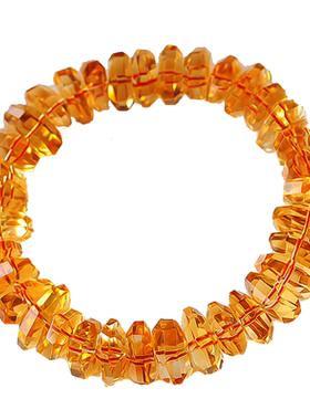 天然巴西刻面手串时尚饰品