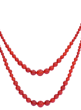 碧雅夏天水晶14k包金南红玛瑙