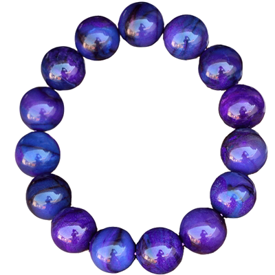 舒俱来皇家紫樱花粉手串