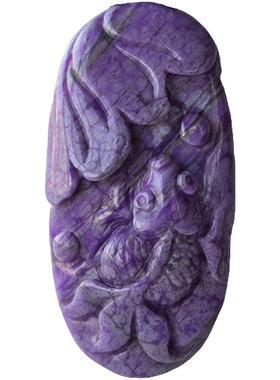 吊坠一物一图雕刻挂件舒俱来