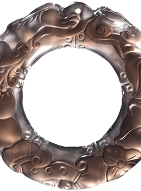 升级版冰种双貔貅平安扣饰品吊坠