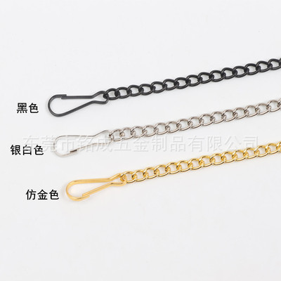 工厂现货银色门牌细链子