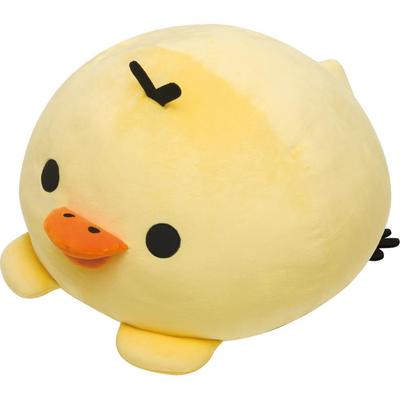 现货日本代购轻松习惯松弛熊Rilakkuma大福小黄鸡噗噗鸡抱枕靠垫m