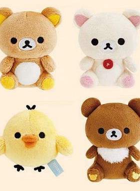 现货日本代购轻松熊rilakkuma美妙的家基础素熊手玉公仔玩偶正品