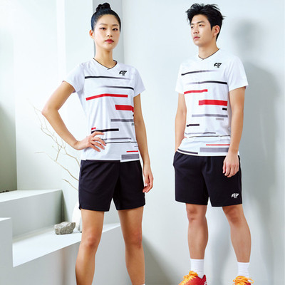 2025新品羽毛球服男女套装韩国速干球衣跑步打球跑步运动定制包邮