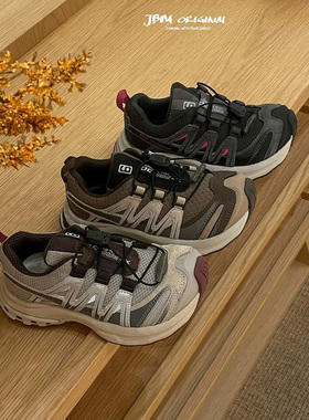 JBM 2025新款儿童撞色休闲运动潮流老爹鞋擦色工艺百搭童鞋拼色鞋