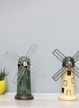 欧式风荷兰模型酒柜咖啡厅装饰品