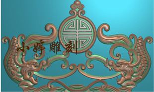 石材雕刻图石雕墓碑帽头龙鱼寿精雕图龙凤戏珠碑头翘角浮雕图灰度