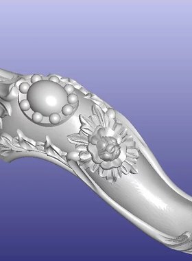 71欧式家具腿餐桌脚楼梯柱stl立体雕刻圆雕图雕刻笔浮雕沙发脚4轴