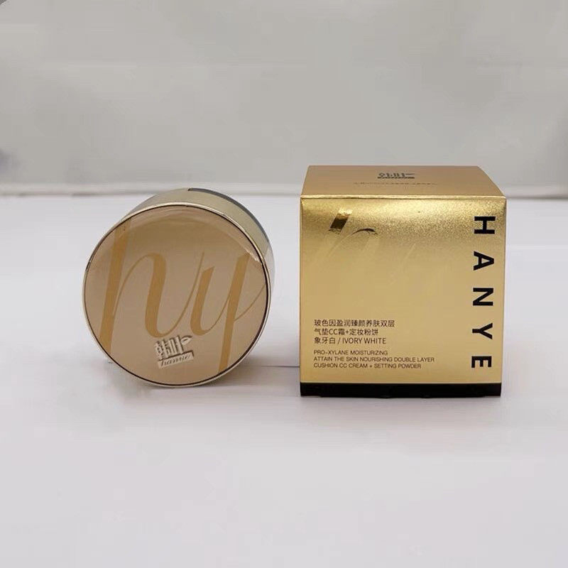 韩叶清透亮颜气垫BB霜韩叶气垫替换装 遮瑕自然不脱妆1个替换装