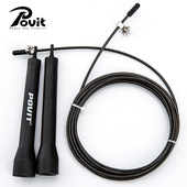 包邮 POVIT普为特钢丝跳绳 成人儿童学生竞速竞赛健身花样快速跳绳