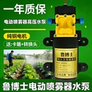 农用电动喷雾器水泵隔膜泵智能高压自吸泵大功率打药机马达雾机