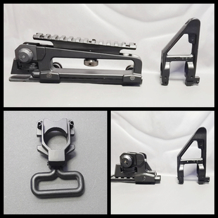 R7金属带插销三角瞄侧扣提拔M4A1A2M16A4铝合金挂扣司俊司马HK416