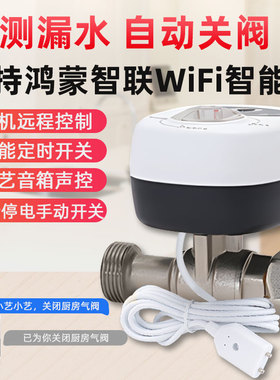 鸿蒙智联hilink智能阀门机械手电磁阀漏水关阀燃气泄露关气小艺控